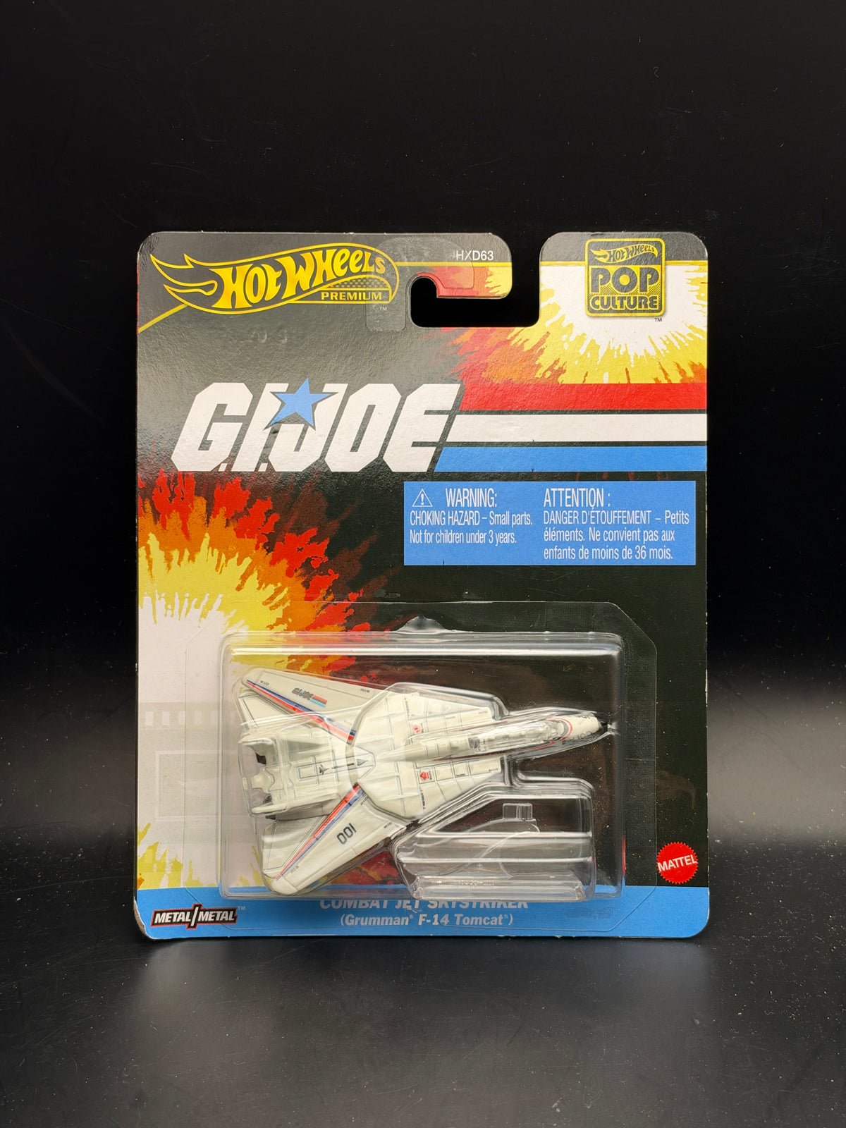 HOT WHEELS - COMBAT JET SKYSTRIKER (GRUMMAN F-14 TOMCAT) (2025) - G.I. JOE - POP CULTURE