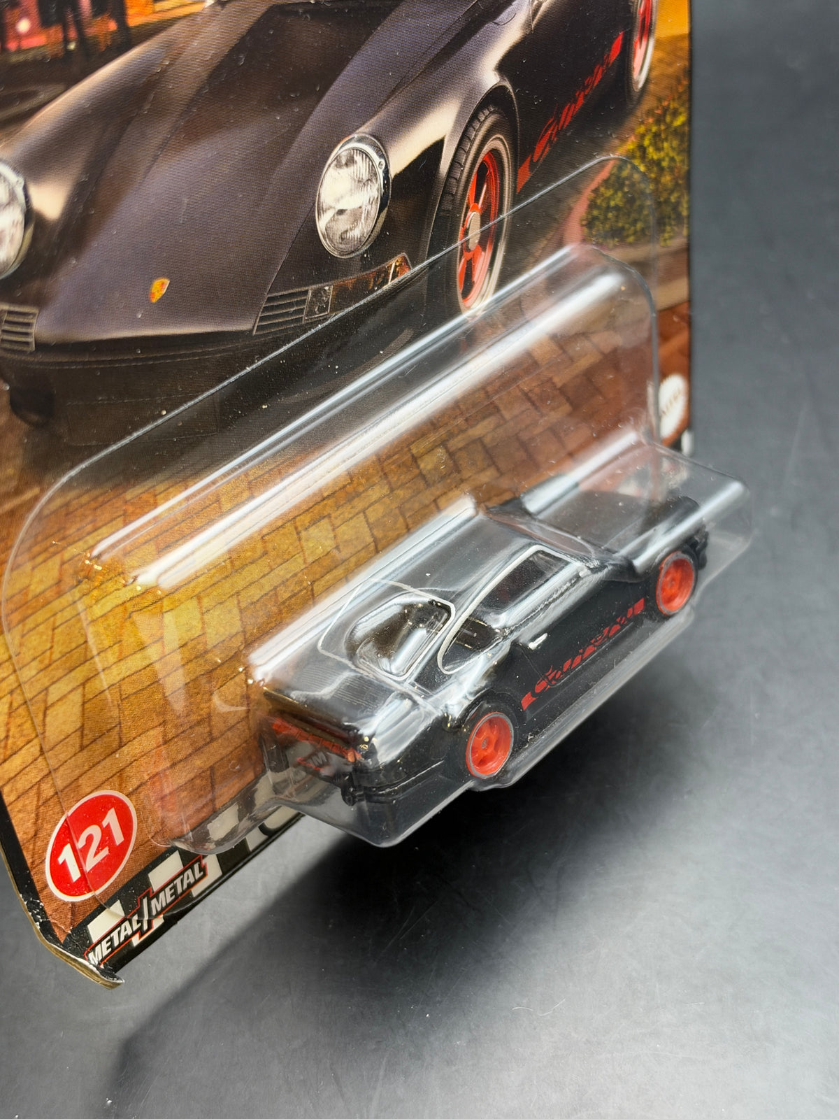 DAMAGE - HOT WHEELS - PORSCHE 911 CARRERA RS 2.7 (2025) - HW BOULEVARD #121