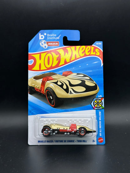 HOT WHEELS - HW BRAILLE RACER - TWIN MILL (2026) - HW ALL DRIVERS WELCOME 1/5