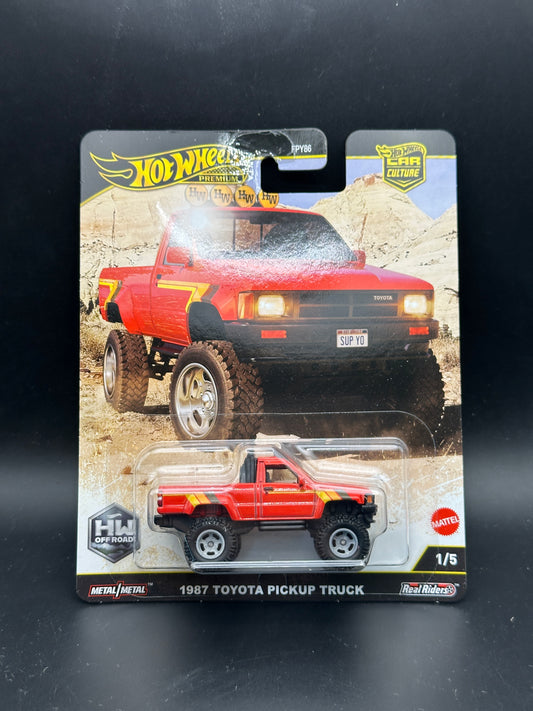 HOT WHEELS - 1987 TOYOTA PICKUP TRUCK (2025) - CAR CULTURE - HW OFF ROAD 1/5