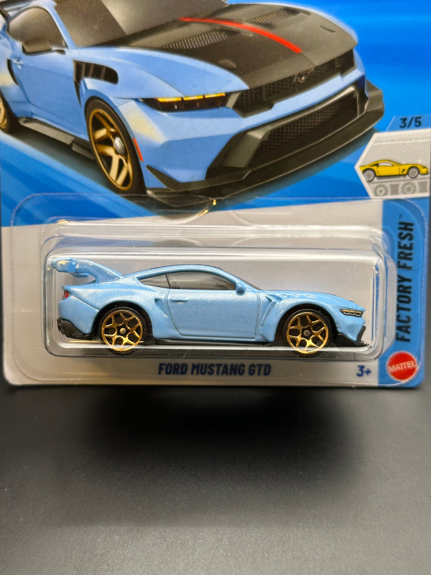 HOT WHEELS - FORD MUSTANG GTD (2026) - HW FACTORY FRESH 3/5