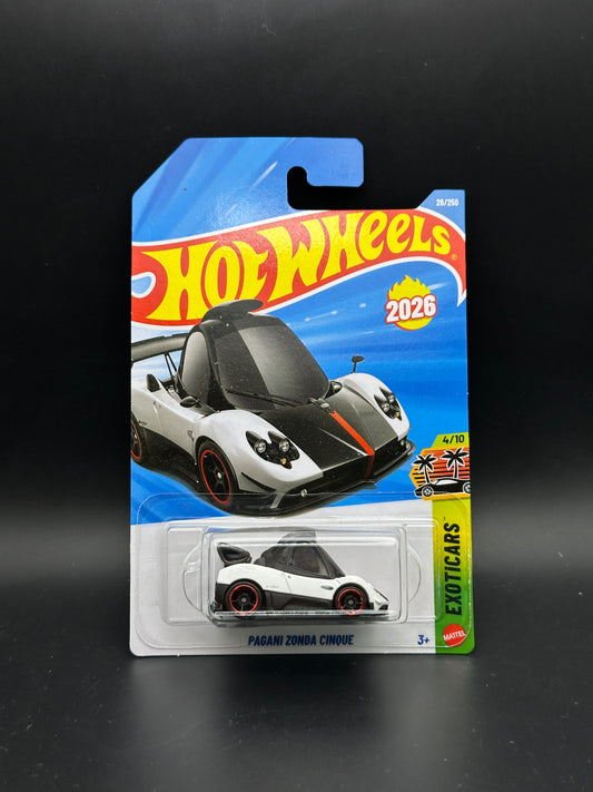 HOT WHEELS - PAGANI ZONDA CINQUE (2026) - HW EXOTICARS 4/10