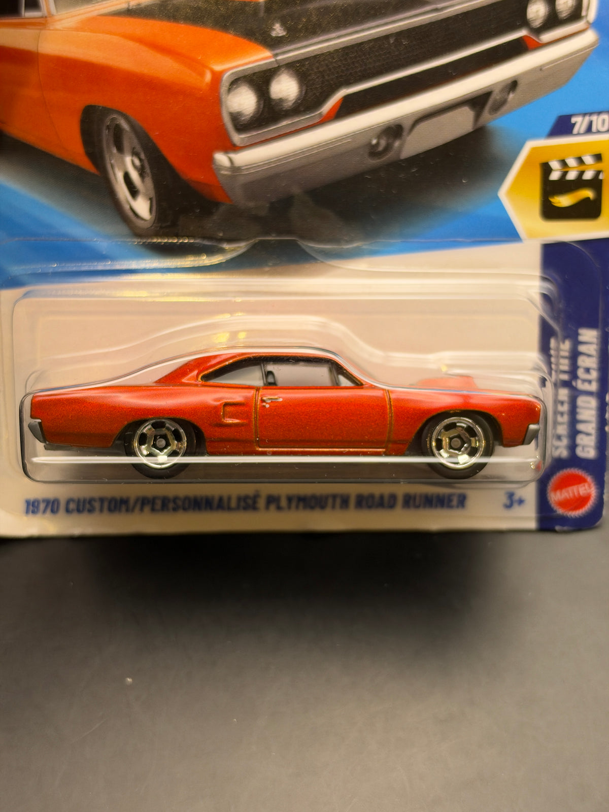 HOT WHEELS - 1970 CUSTOM PLYMOUTH ROAD RUNNER (2026) - HW SCREEN TIME 7/10