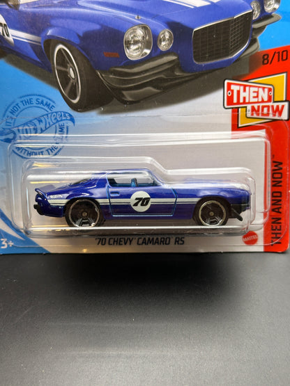 HOT WHEELS - 70 CHEVY CAMARO RS (2021) - HW THEN AND NOW 8/10