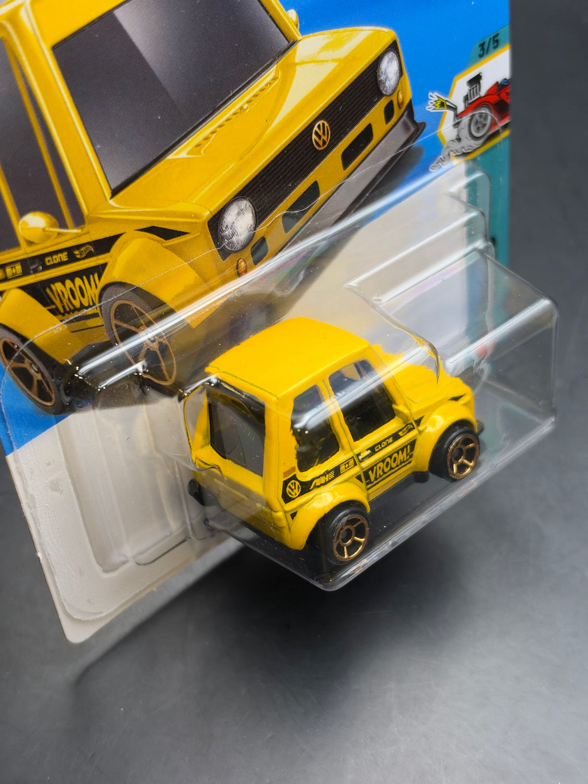 HOT WHEELS - TOONED VOLKSWAGEN GOLF MK1 (2026) - HW TOONED 3/5