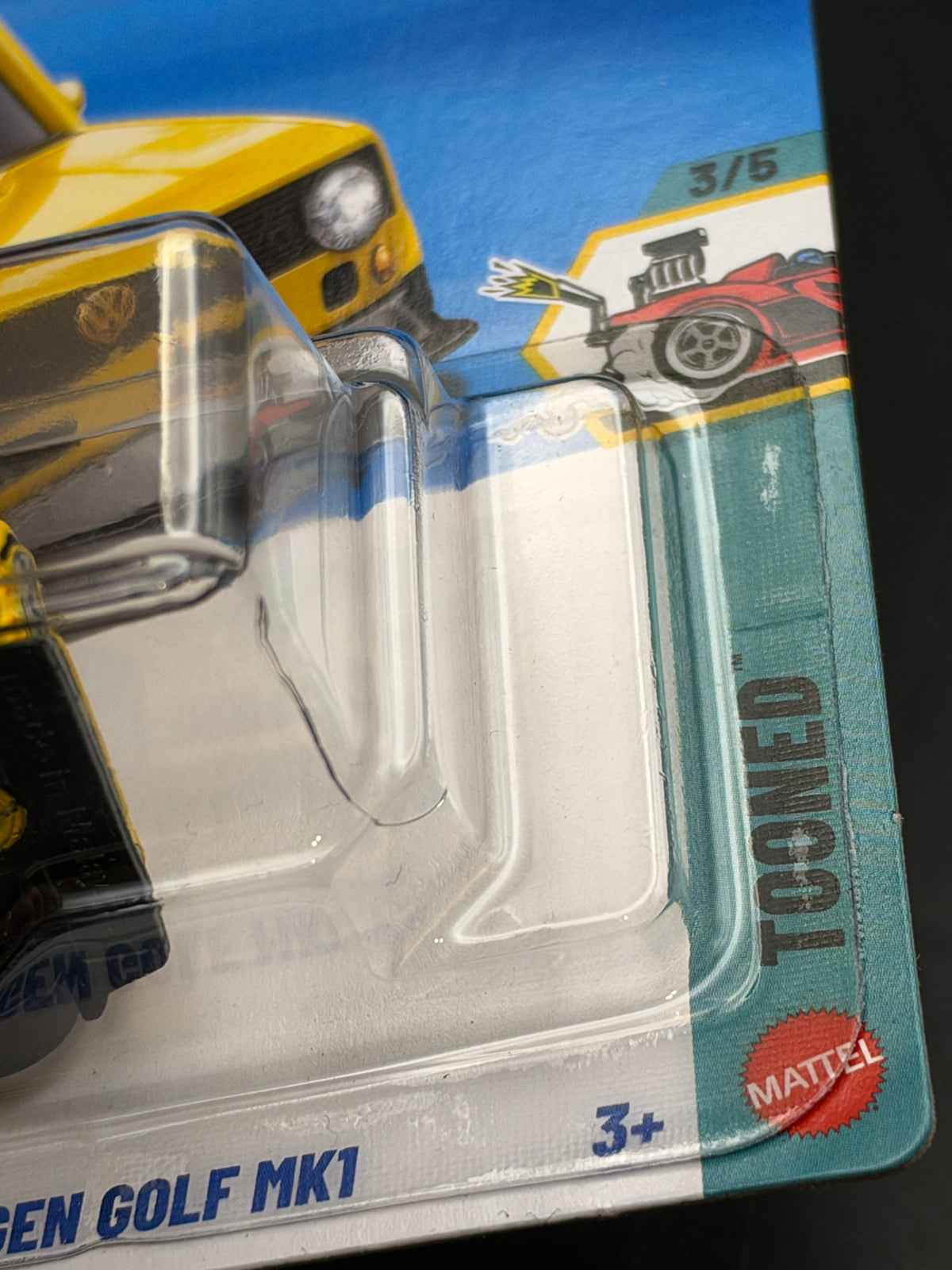 HOT WHEELS - TOONED VOLKSWAGEN GOLF MK1 (2026) - HW TOONED 3/5