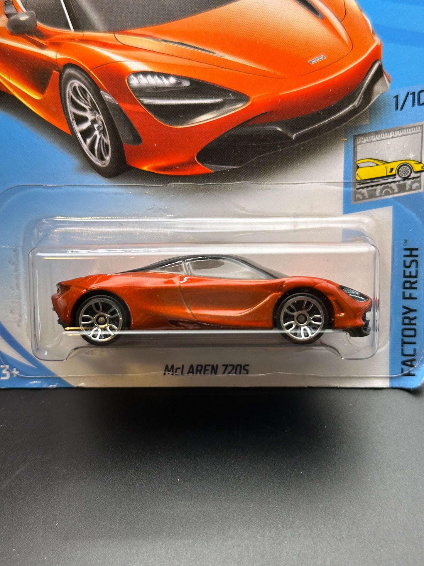 HOT WHEELS - MCLAREN 720S (2018) - HW FACTORY FRESH 1/10
