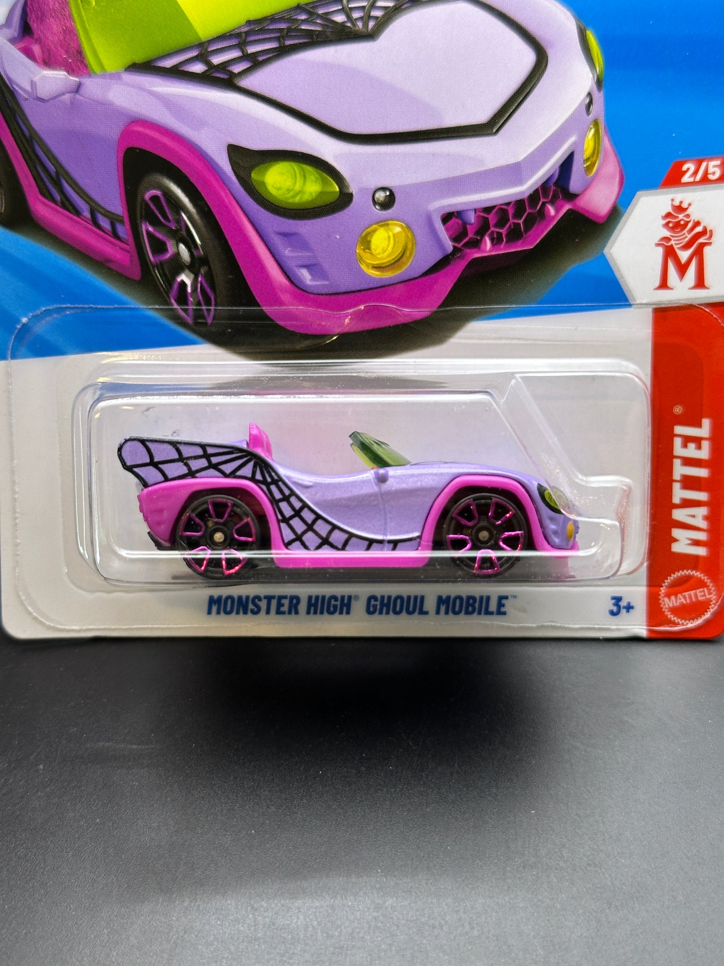 HOT WHEELS - MONSTER HIGH GHOUL MOBILE (2026) - HW MATTEL 2/5