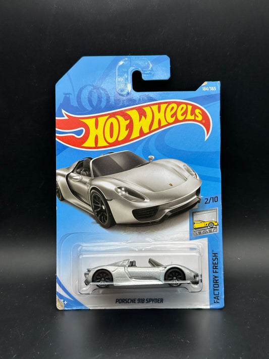 HOT WHEELS - PORSCHE 918 SPYDER (2018) - FACTORY FRESH 2/10
