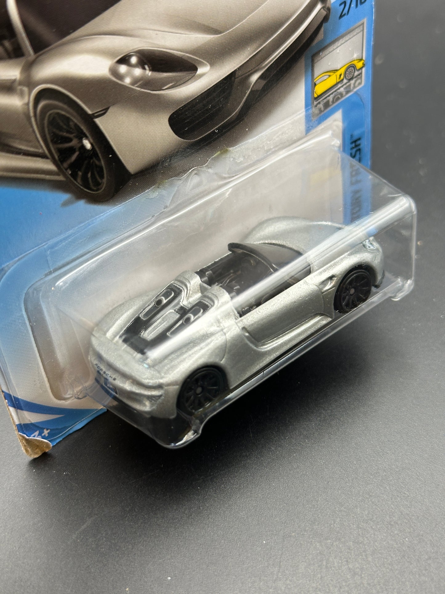 HOT WHEELS - PORSCHE 918 SPYDER (2018) - FACTORY FRESH 2/10