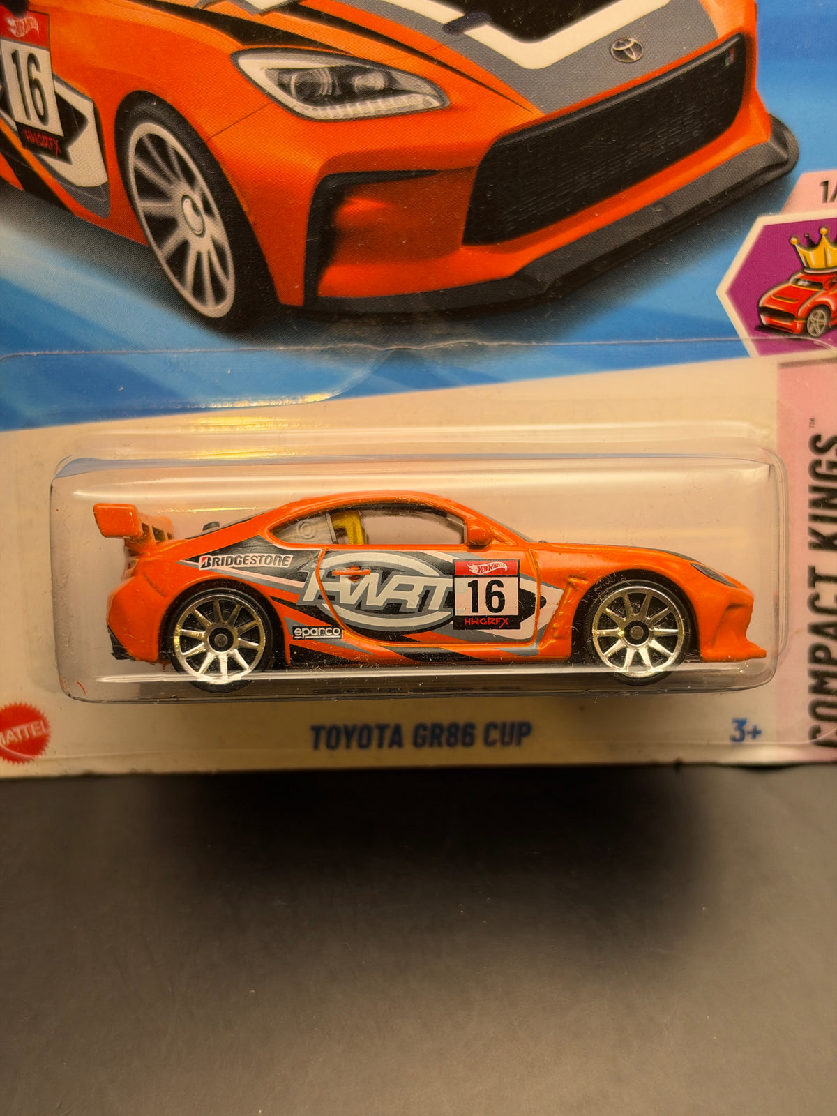 HOT WHEELS - TOYOTA GR86 CUP (2025) - HW COMPACT KINGS 1/10