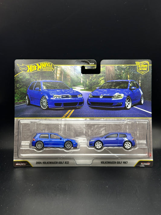 HOT WHEELS - 2004 VOLKSWAGEN GOLF R32 / VOLKSWAGEN GOLF MK7 (2026) - 2 PACK