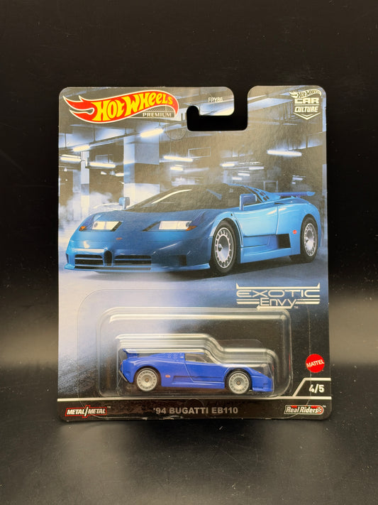 HOT WHEELS - 94 BUGATTI EB110 (2022) - CAR CULTRE - EXOTIC ENVY 4/5