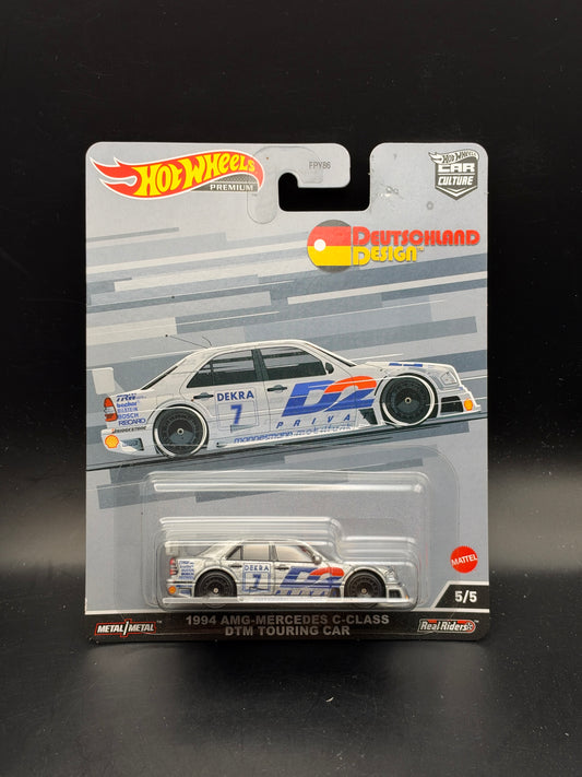 HOT WHEELS - 1994 AMG MERCEDES C-CLASS DTM TOURING CAR (2022) - CAR CULTURE - DEUTSCHLAND DESIGN 5/5
