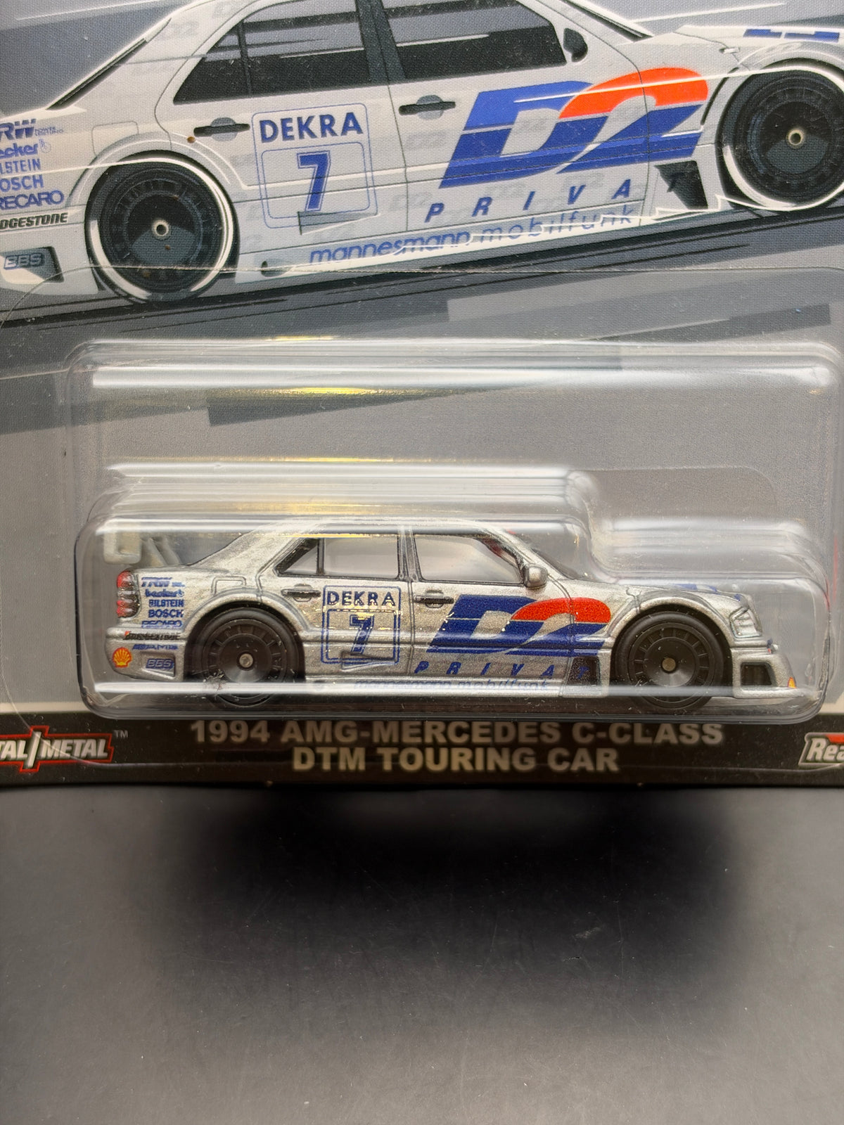 HOT WHEELS - 1994 AMG MERCEDES C-CLASS DTM TOURING CAR (2022) - CAR CULTURE - DEUTSCHLAND DESIGN 5/5