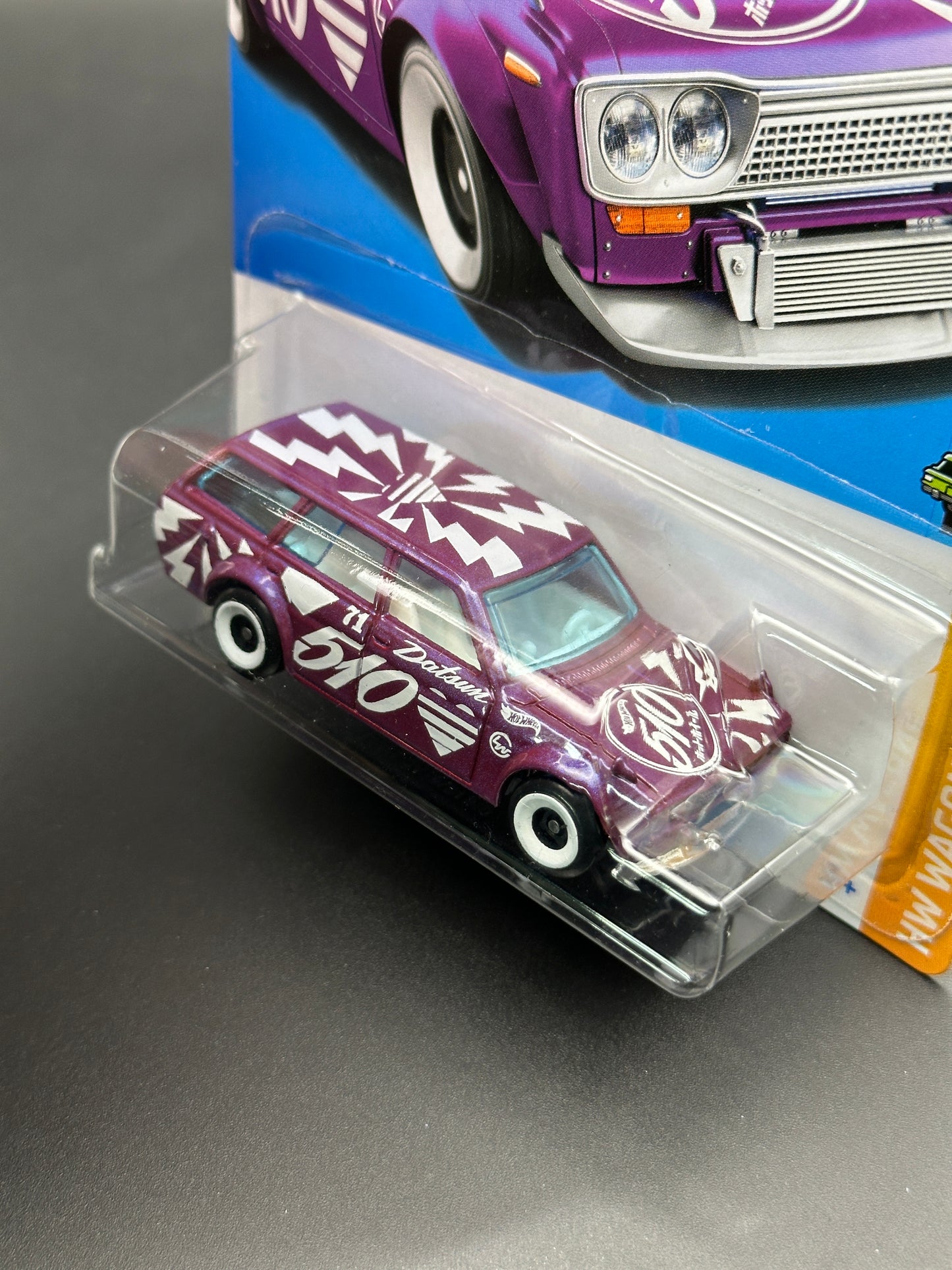 HOT WHEELS - 71 DATSUN BLUEBIRD 510 WAGON (2023) - HW WAGONS 4/5