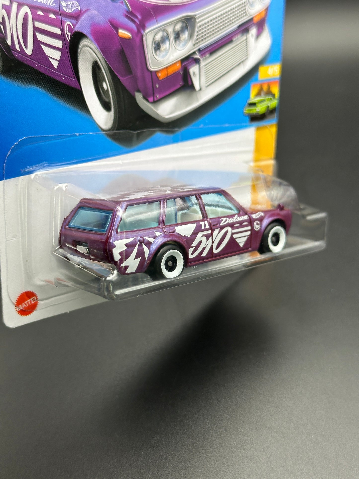 HOT WHEELS - 71 DATSUN BLUEBIRD 510 WAGON (2023) - HW WAGONS 4/5