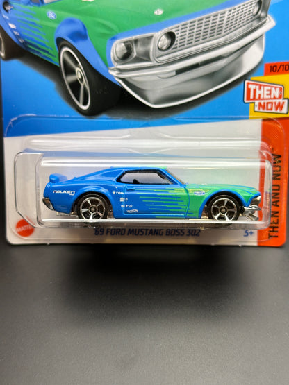 HOT WHEELS - 69 FORD MUSTANG BOSS 302 (2023) - THEN AND NOW 10/10