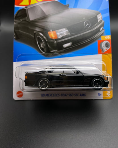 HOT WHEELS - 89 MERCEDES-BENZ 560 SEC AMG (2023) - HW TURBO 4/5