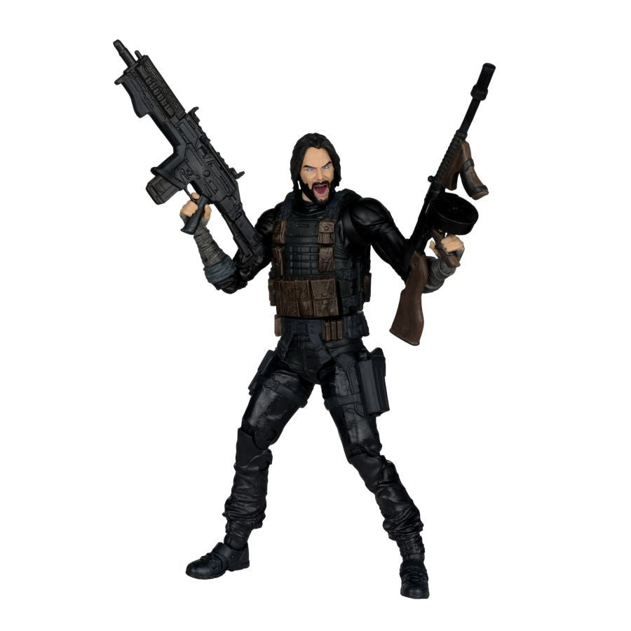 MCFARLANE - BRZRKR B - CREATED BY KEANU REEVES - 7" DELUXE ACTION FIGURE