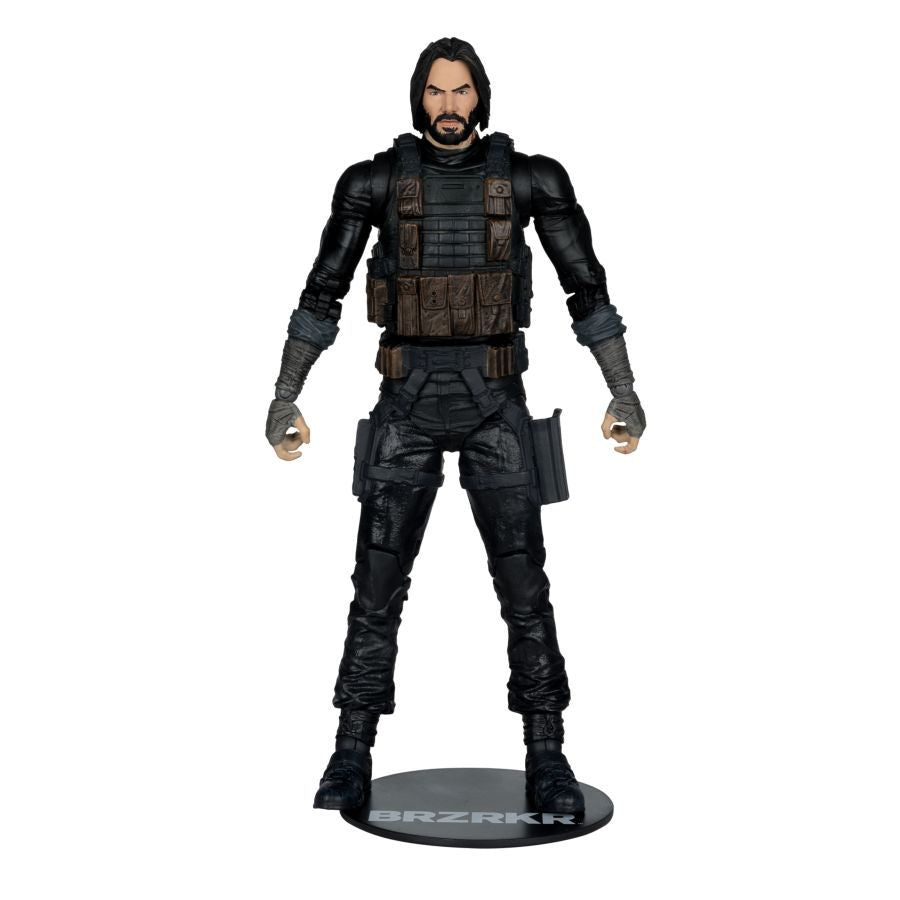 MCFARLANE - BRZRKR B - CREATED BY KEANU REEVES - 7" DELUXE ACTION FIGURE