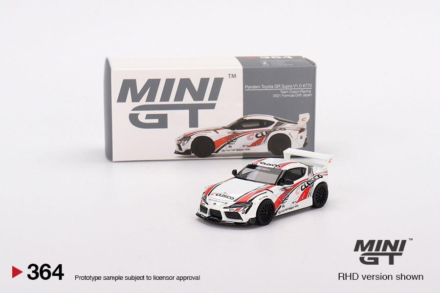 MINI GT - PANDEM TOYOTA GR SUPRA V1.0 #770 - TEAM CUSCO RACING - 2021 FORMULA DRIFT JAPAN