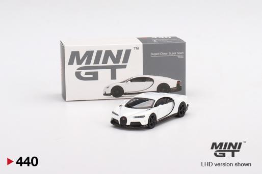 MINI GT - BUGATTI CHIRON SUPER SPORT - WHITE