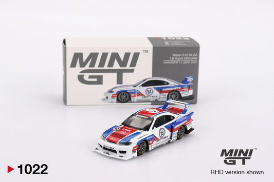 MINI GT - NISSAN LB - SUPER SILHOUETTE S15 SILVIA GARASIDRIFT x LBWK 2025