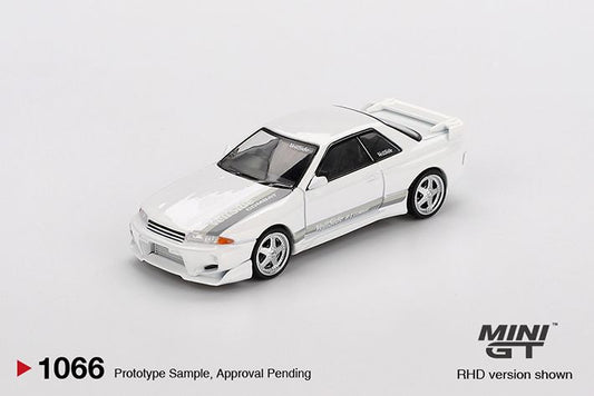 MINI GT - NISSAN SKYLINE GT-R (R32) VEILSIDE COMBAT C-I - WHITE