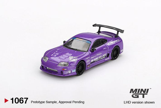MINI GT - TOYOTA SUPRA (A80) - TOP SECRET GT-300 - TOP SECRET PURPLE