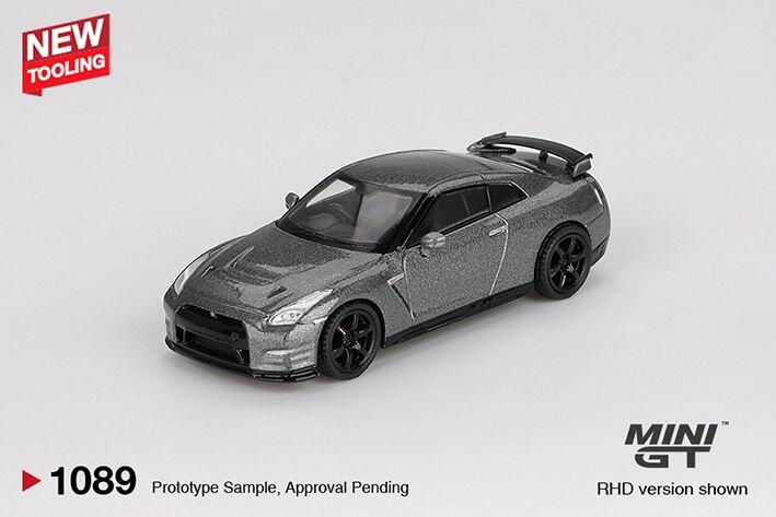 MINI GT - NISSAN GT-R - NISMO R35 CRS VERSION - DARK METAL GRAY