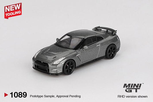 MINI GT - NISSAN GT-R - NISMO R35 CRS VERSION - DARK METAL GRAY
