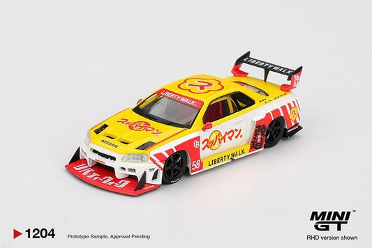MINI GT - NISSAN LB-ER34 - SUPER SILHOUETTE SKYLINE - SUPPAIMAN OKINAWA