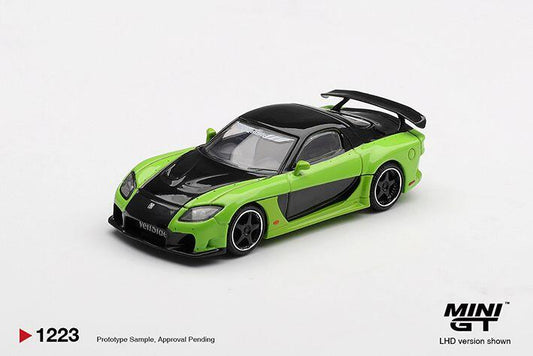 MINI GT - MAZDA RX-7 VEILSIDE FORTUNE7 - GREEN
