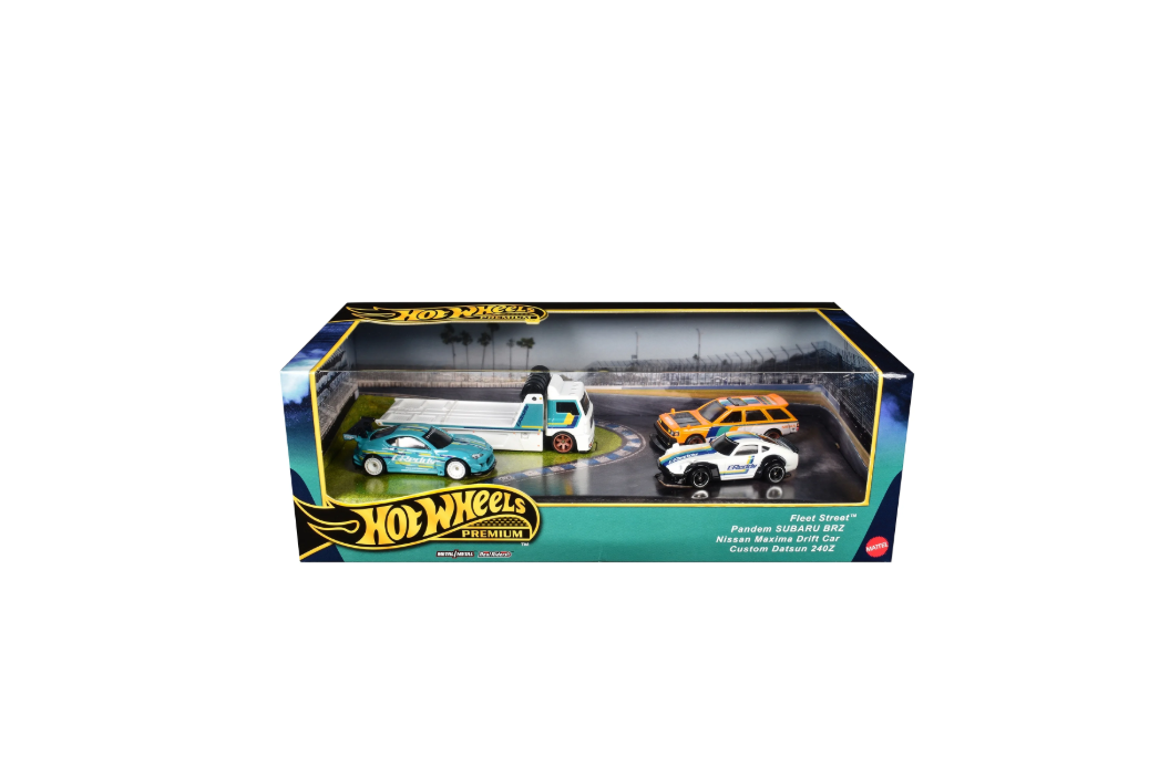 Hot Wheels G Reddy HOT WHEELS - GREDDY FLEET STREET DIORAMA SET (2024) - DIECAST