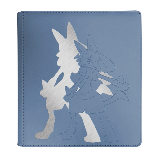 POKEMON: LUCARIO 12 POCKET ZIP PRO BINDER - ELITE SERIES