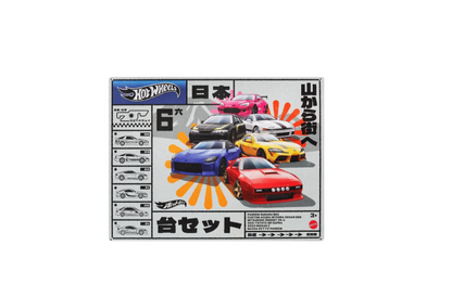 HOT WHEELS - STREETS OF JAPAN - 6 PACK - JDM / JAPAN SERIES