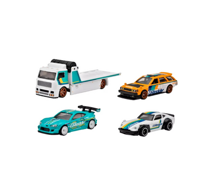 HOT WHEELS - GREDDY FLEET STREET DIORAMA SET (2024) - DIECAST