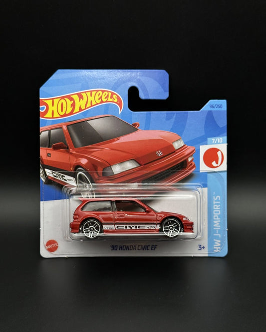 HOT WHEELS - 90’ HONDA CIVIC EF (2023) - HW J-IMPORTS 7/10