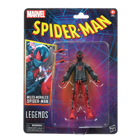 MARVEL LEGENDS - SPIDER MAN RETRO COLLECTION - MILES MORALES - ACTION FIGURE