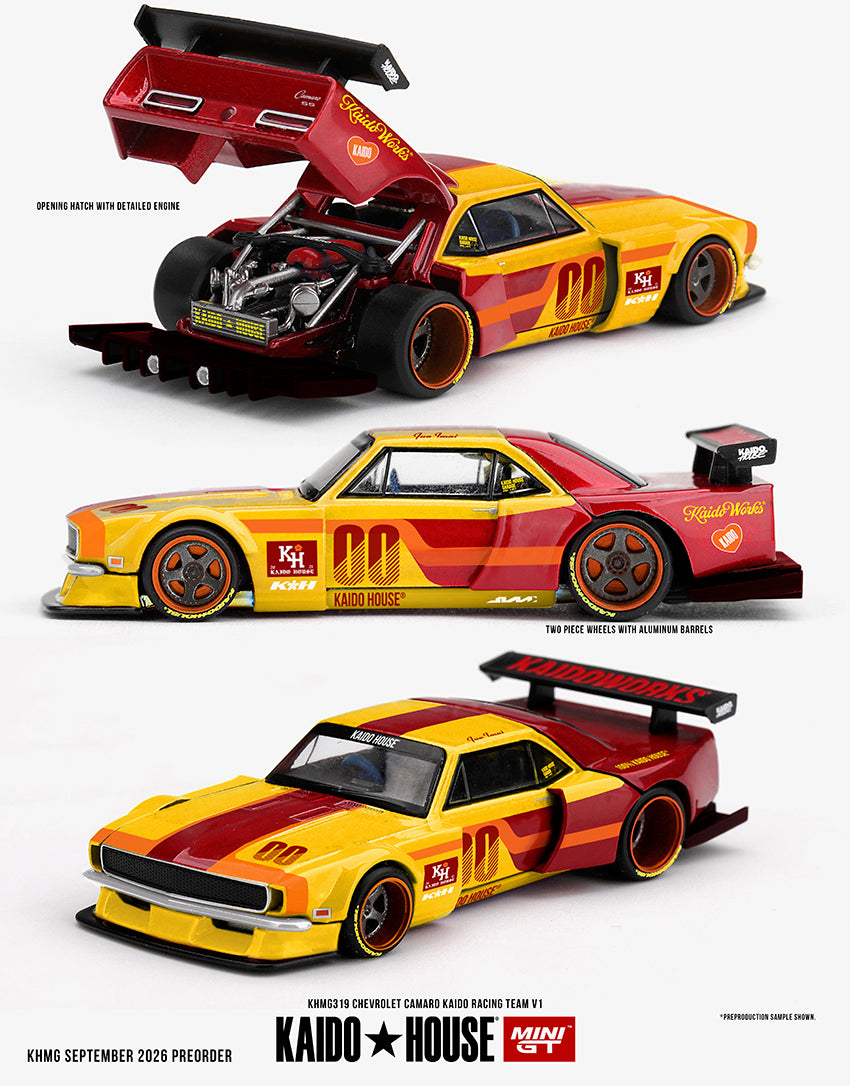PRE-ORDER DEADLINE: SEPTEMBER 16 - KAIDO HOUSE - CHEVROLET CAMARO KAIDO RACING TEAM V1  - MAY 2027