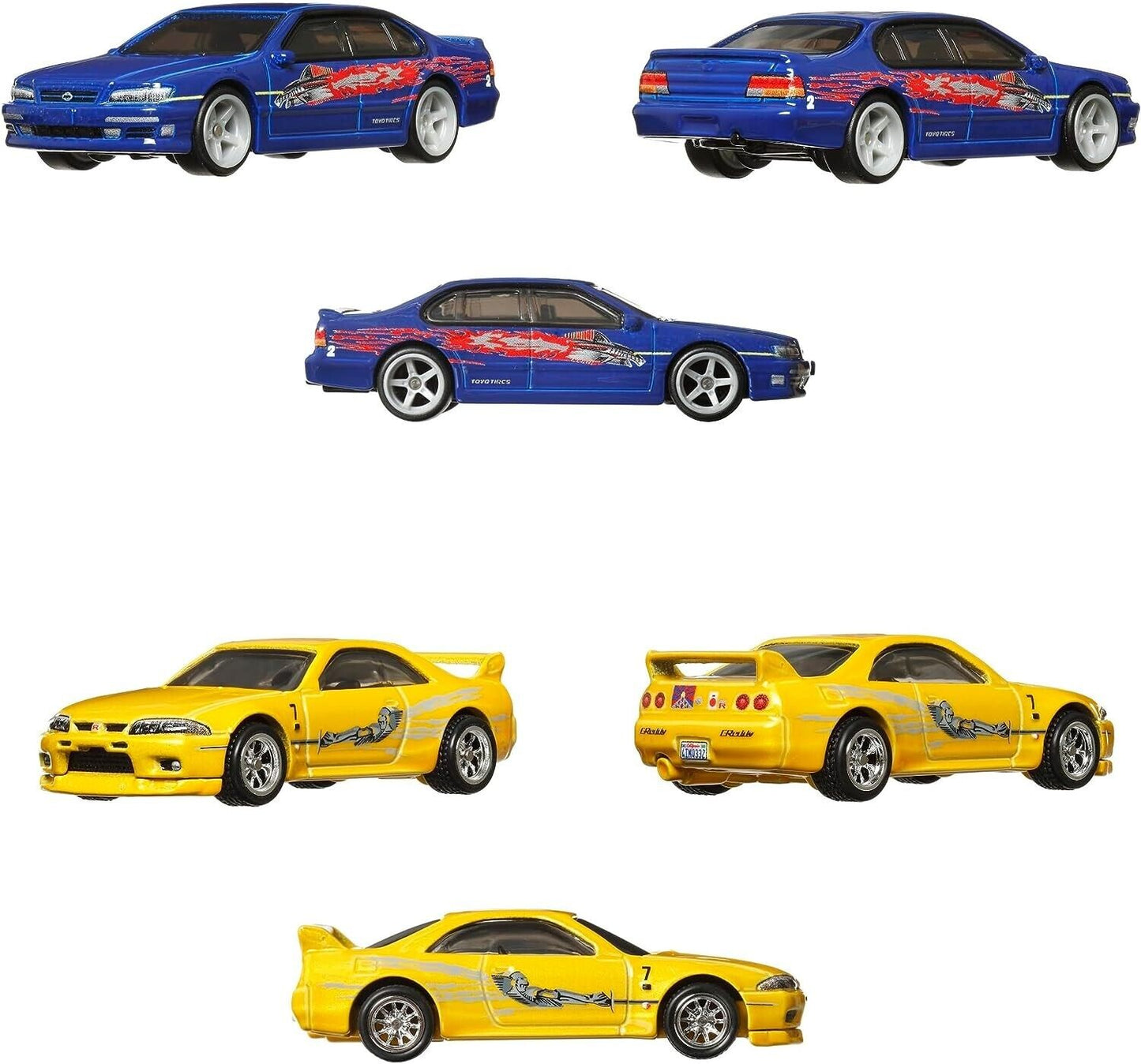 FAST AND FURIOUS PREMIUM BUNDLE - 5 CARS