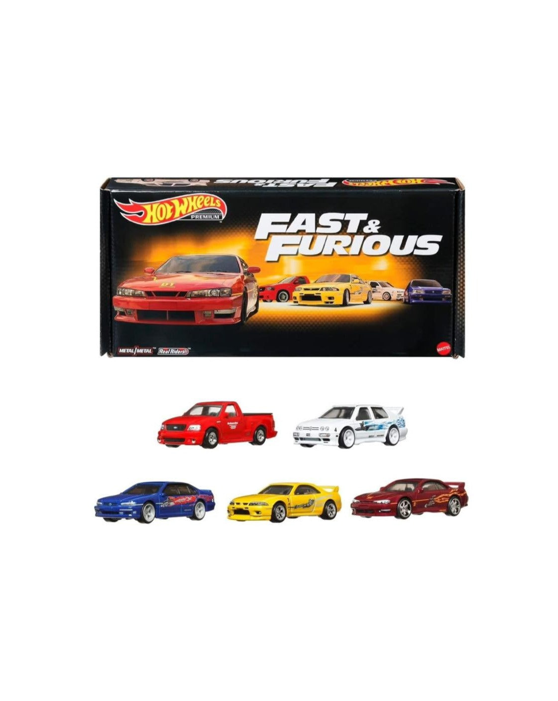 FAST AND FURIOUS PREMIUM BUNDLE - 5 CARS